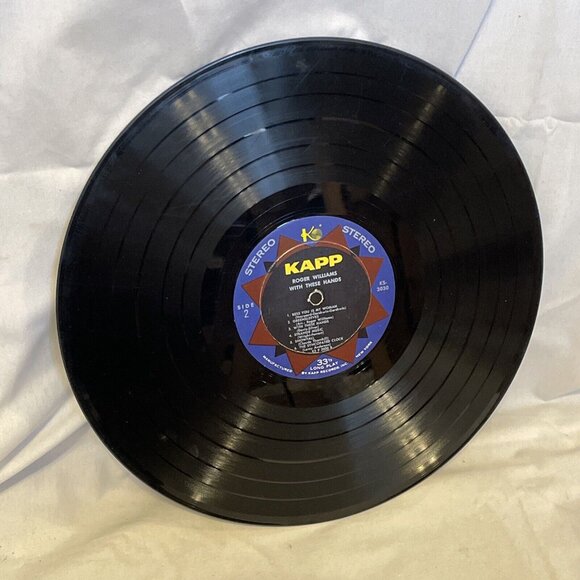 Roger Williams With These Hands (Vinyl, 1959) Kapp Records KS-3030 Good LP - Picture 9 of 12